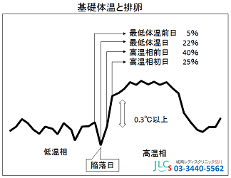 基礎体温と排卵日4